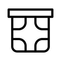 Geschenk Box Symbol Vektor Symbol Design Illustration