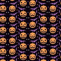Vektor Halloween Muster