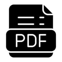 Pdf-Vektorsymbol vektor