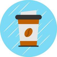 Kaffee-Vektor-Icon-Design vektor