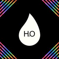 h2o-Vektorsymbol vektor