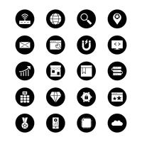 Satz von Vector SEO Search Engine Optimization Icons