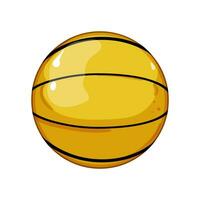 konkurrens basketboll boll tecknad serie vektor illustration