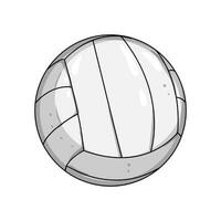 volley volleyboll boll tecknad serie vektor illustration