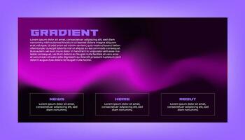 modern Hintergrund Design mit Gradient und Korn Textur. minimalistisch Gradient Hintergrund mit geometrisch Formen zum Webseite Design, Landung Buchseite, Hintergrund, Banner, Poster, Flyer, und Präsentation vektor