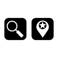 Satz von Vector SEO Search Engine Optimization Icons