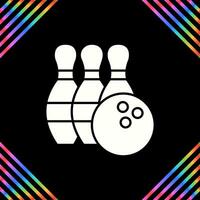 Bowling-Vektor-Symbol vektor