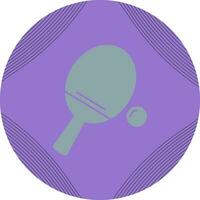 tabell tennis vektor ikon