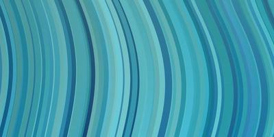 hellblauer Vektorhintergrund mit Linien. abstrakte Darstellung mit Bandy-Farbverlaufslinien. Muster für Anzeigen, Werbespots. vektor