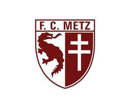 fc metz Verein Logo Symbol Liga 1 Fußball Französisch abstrakt Design Vektor Illustration