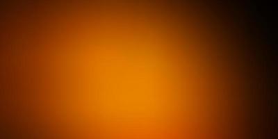 mörk orange vektor färgglada oskärpa bakgrund. lysande färgglad illustration i suddighetsstil. design för målsidor.