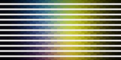 dunkle mehrfarbige Vektortextur mit Linien. bunte Farbverlaufsillustration mit abstrakten flachen Linien. Muster für Broschüren, Faltblätter. vektor