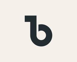 kreativ alfabet 'tb' logotyp design mall för din företag. vektor
