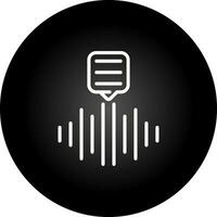 Digital Stimme Recorder Vektor Symbol