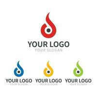 kreativ Monogramm Brief d Logo Design vektor