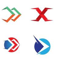Pfeil schneller Logo Bilder Illustration Design Vektor design