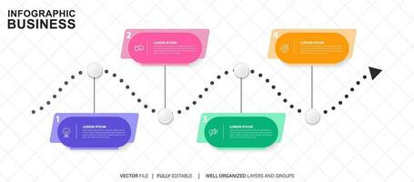 uppsättning av infographic element data visualisering vektor design mall. kan vara Begagnade för steg, alternativ, företag bearbeta, arbetsflöde, diagram, flödesschema begrepp, tidslinje, marknadsföring ikoner, info grafik.