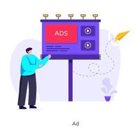 reklam och marknadsföring vektor