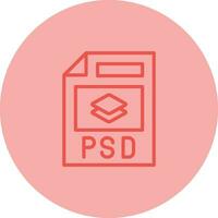 psd Datei Vektor Symbol