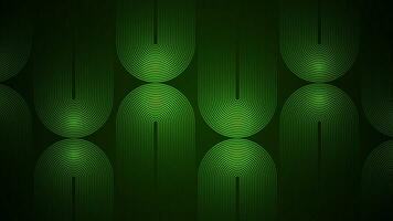 dunkel Grün einfach abstrakt Hintergrund mit Linien im ein gebogen Stil geometrisch Stil wie das Main Element. vektor