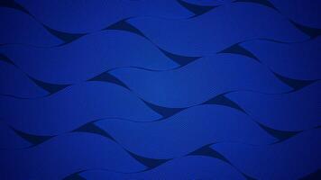 dunkel Blau abstrakt Hintergrund mit Welle Stil Linien wie das Main Element. vektor