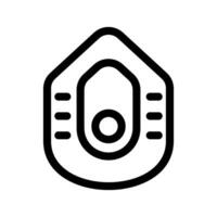 knäböj toalett ikon vektor symbol design illustration