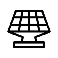 sol- energi ikon vektor symbol design illustration