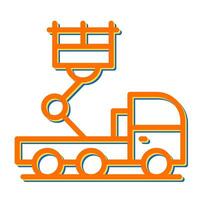 Leiter LKW Vektor Symbol