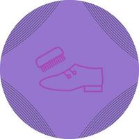 sko putsning vektor ikon