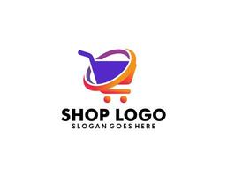 online Geschäft Logo Vektor