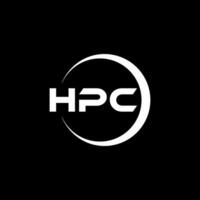 HPC Logo Design, Inspiration zum ein einzigartig Identität. modern Eleganz und kreativ Design. Wasserzeichen Ihre Erfolg mit das auffällig diese Logo. vektor