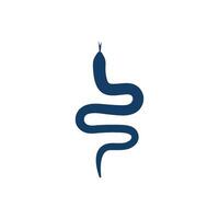 Vektor Schlange einfach Logo Design Element