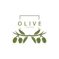 Olive Logo, Vektor Design Prämie Vorlage Vektor Illustration