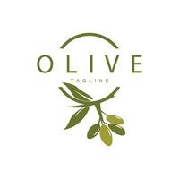 Olive Logo, Vektor Design Prämie Vorlage Vektor Illustration