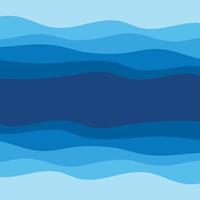 abstrakt vattenvåg design bakgrund vektor
