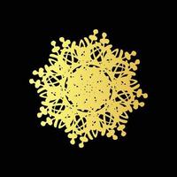 Luxus-Gold-Mandala-Vektor-Design vektor