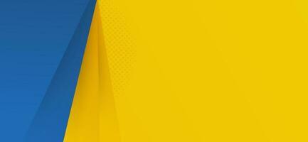 en trendig abstrakt bakgrund design i vektor. gul och blå hipster trogen grafisk. med gul bakgrund Begagnade i textur design, ljus affisch, baner gul och blå bakgrund vektor