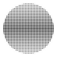 cirkel textur halvton vektor mönster
