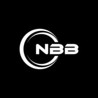 nbb Logo Design, Inspiration zum ein einzigartig Identität. modern Eleganz und kreativ Design. Wasserzeichen Ihre Erfolg mit das auffällig diese Logo. vektor