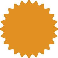 mall sunburst ikoner former märken starburst promo brista, promo klistermärke vektor