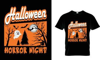 Halloween t Hemd Design, Typografie Halloween t Hemd Design, Jahrgang Halloween t Hemd Design, retro Halloween T-Shirt Design, Vektor Illustrator