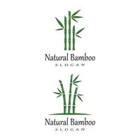 bambu logotyp mall vektor ikon illustration design