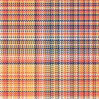 tartan vektor pläd av tyg mönster textil- med en textur sömlös kolla upp bakgrund.