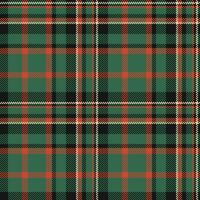 Textur Tartan Textil- von Plaid Stoff Muster mit ein Vektor Hintergrund prüfen nahtlos.