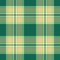 Stoff Muster Textur von Textil- Vektor Tartan mit ein prüfen nahtlos Hintergrund Plaid.