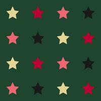 traditionell Weihnachten nahtlos Muster im modisch Farben. hell geometrisch Ornament. zum drucken, Abdeckung, Stoff, Hintergrund. Vektor Grafik