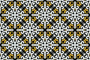 spanska bricka mönster vektor sömlös med blommig ornament. portugisiska azulejos keramisk, mexikansk talavera, italiensk sicilien majolika design. textur för kök tapet eller badrum golv.