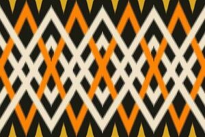 geometrisk sömlös mönster för blockera tryck, batik, tyg, textil. etnisk abstrakt ikat.färgglad abstrakt samtida sömlös mönster.hand dragen unik skriva ut. vektor