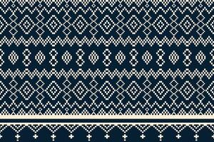 etnisk abstrakt ikat.sömlös mönster i tribal.native aztec boho vektor design.färgglad asiatisk stil blommig mönster.ikat geometrisk folk ornament.tribal etnisk vektor textur