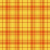 Vektor Stoff Textil- von Muster nahtlos Hintergrund mit ein Tartan Plaid Textur überprüfen.